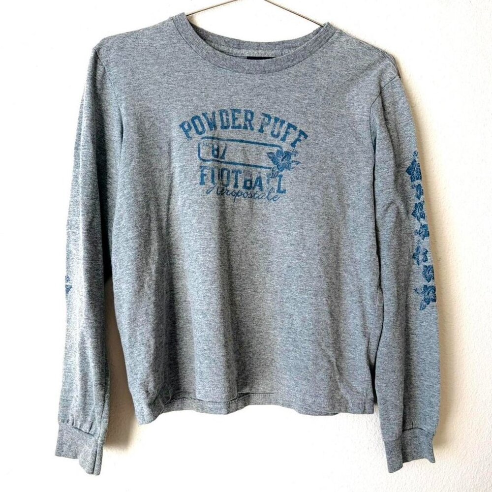 Aeropostale 90s Vintage Made in Canada Long Sleeve Shirt Women's Medium